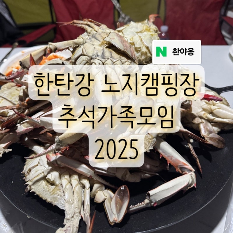 2025년 추석 우리가족 모임: 한탄강 노지 캠핑장(위치,주차,이용방법)