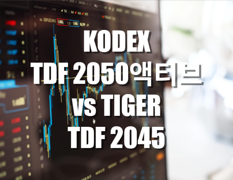  장기투자는 TDF라며? KODEX TDF 2050액티브 vs TIGER TDF 2045