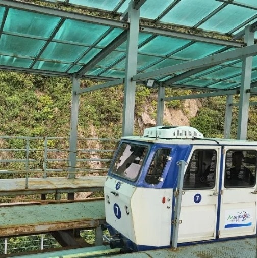  울진의 죽변해안스카이레일로 가족 낭만즐기기!!