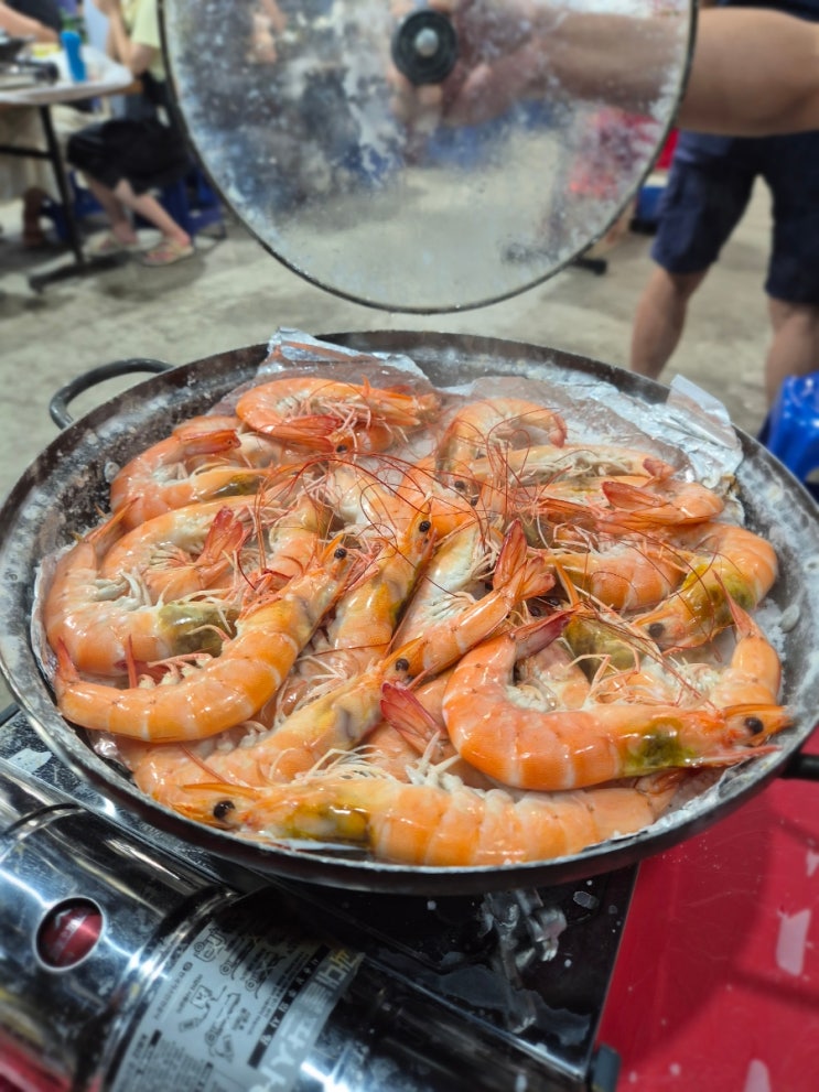  [블챌][김포/약암양식장] 가을 대하철엔 여기! 제철 새우 소금구이 맛집 후기 및 꿀팁