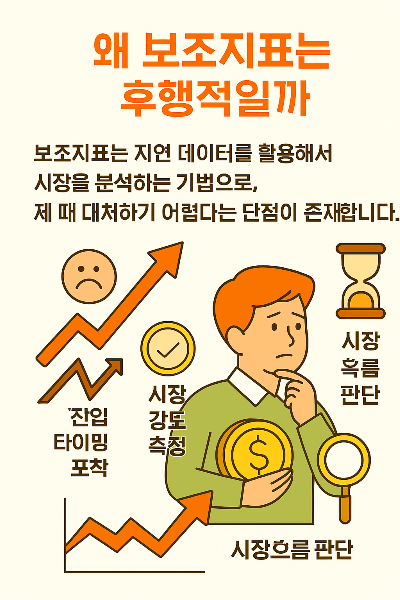 주식 보조지표는 후행성에 불과하다 : 네이버 블로그