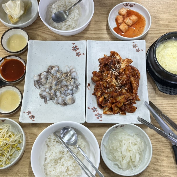  화성 병점 동탄 낙지볶음 산낙지 맛집 서길순낙지골 본점