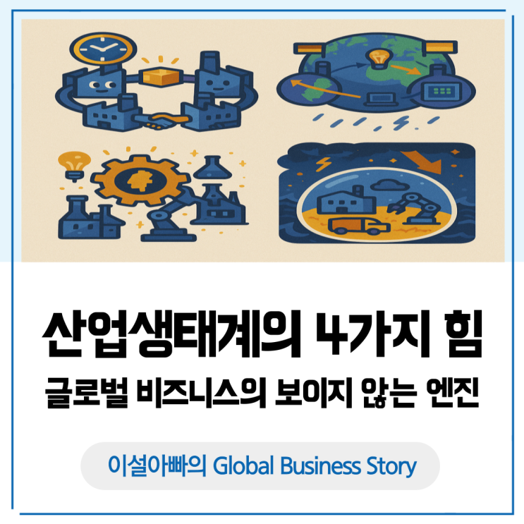  산업 생태계의 4가지 힘: 글로벌 비즈니스의 보이지 않는 엔진