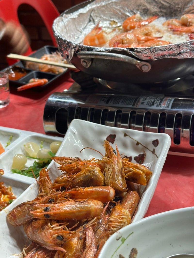 [초장집] 안산 월피동 싱싱한 새우 대하구이 맛집 가격 해물포차 막회 횟집 추천 내돈내산 후....