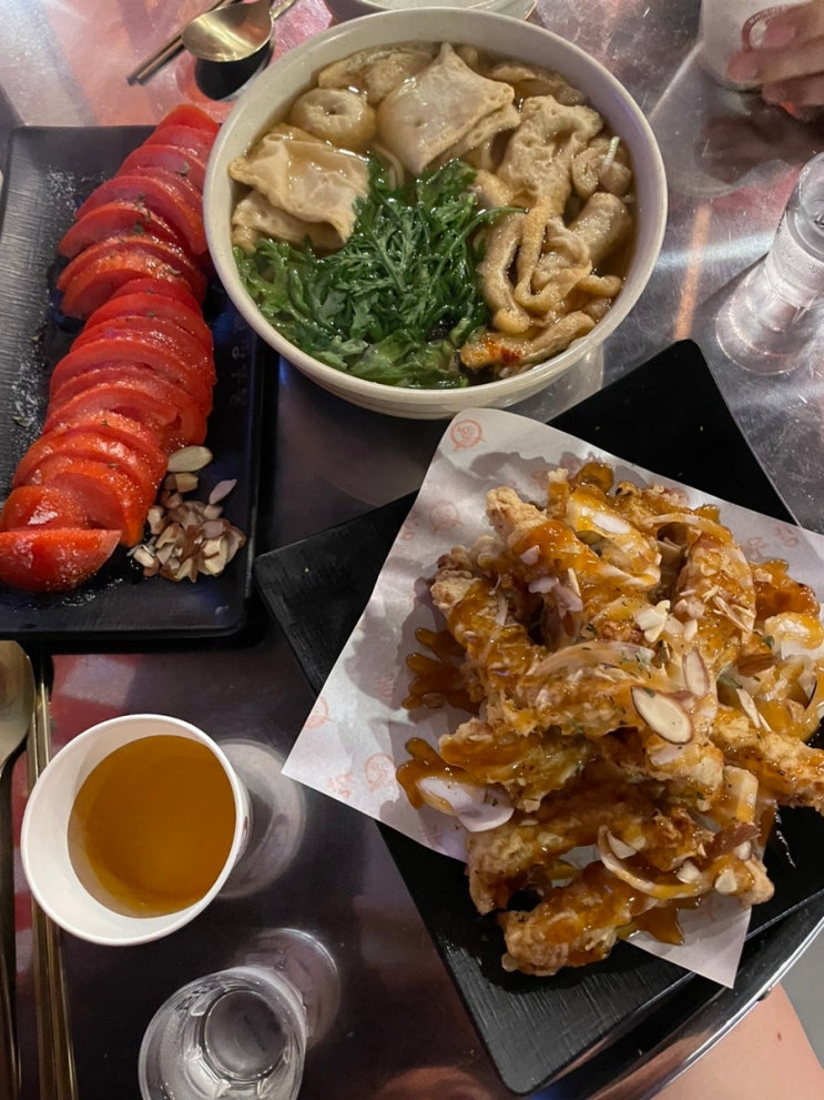  수송동 포장마차 가성비 좋은 수송동우동집 군산 깡우동 해장우동전문점 깡토마토 어묵우동 탕수육 깡새우 드루와 군산맛집 혼술하기좋은 수송동술집