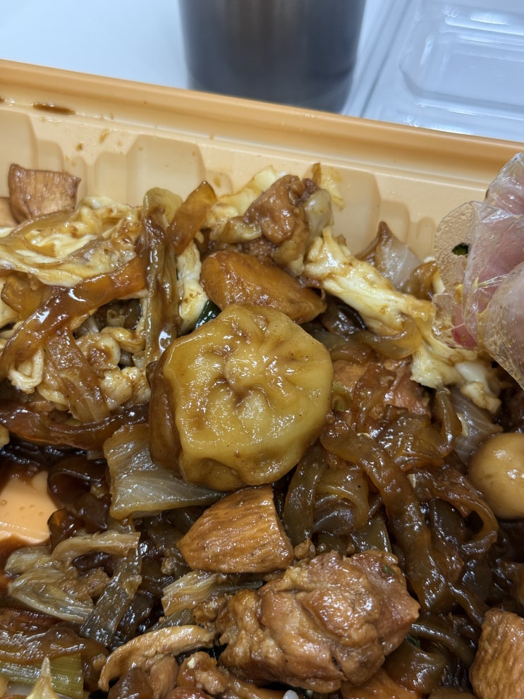  구미봉곡맛집 푸짐한 순살치즈찜닭 포장 동궁찜닭 배달 후기
