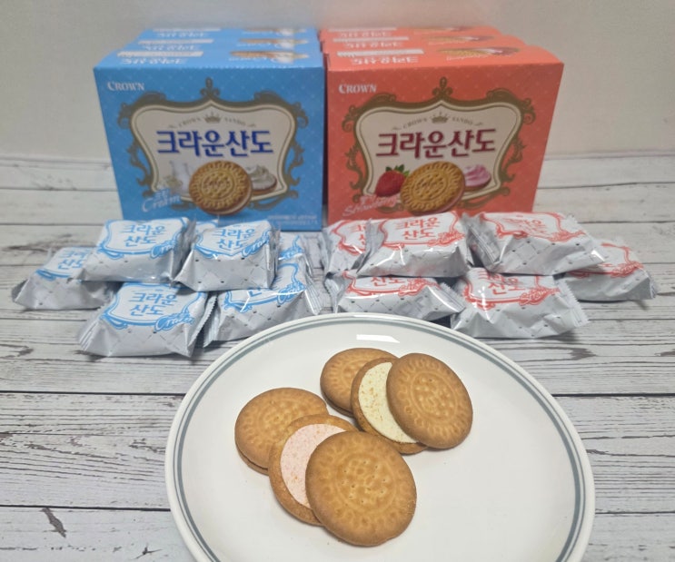  달콤한 크림과 고소한 쿠키의 조화｜세대를 넘어 사랑받는 샌드과자
