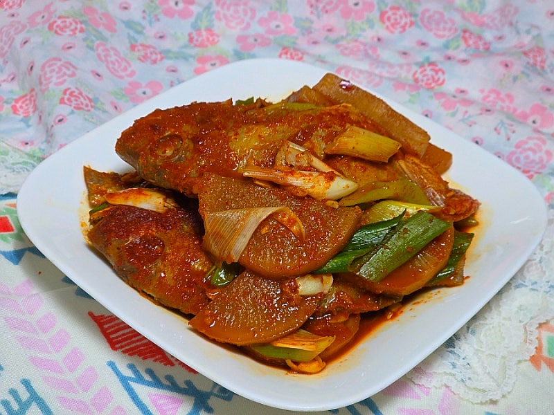 도미조림 참돔무조림 만드는법 반건조생선 참돔조림 레시피