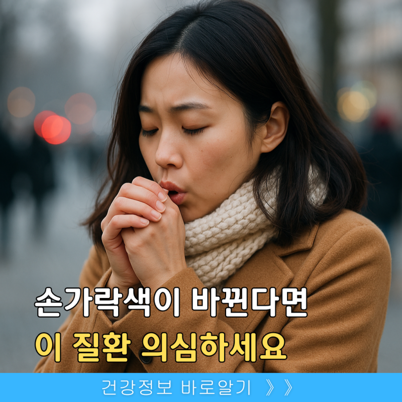손가락색 변화, 레이노이드 증후군 구별법