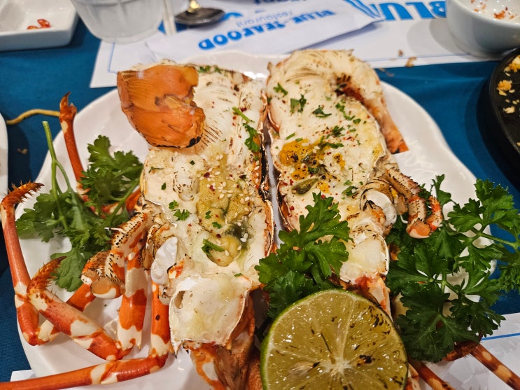  푸꾸옥 랍스타맛집 해산물 식당 추천 Blue seafood 레스토랑