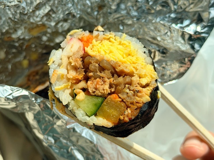 부전시장 명란김밥 위치 고추참치 김밥 메뉴 추천