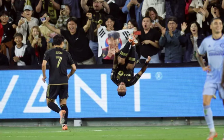 <b>손흥민</b> 활약 LAFC 5연승, 애틀랜타전 1대0 승리 <b>부앙가 득점</b>... 