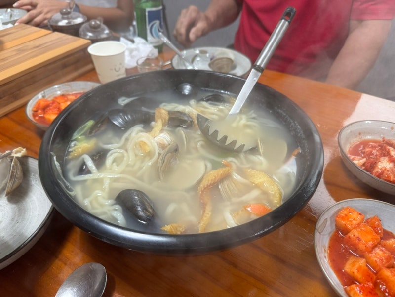 부산 영도 칼국수 맛집 황고집 칼국수 | 해물칼국수 새알팥죽 해물부추전 후기