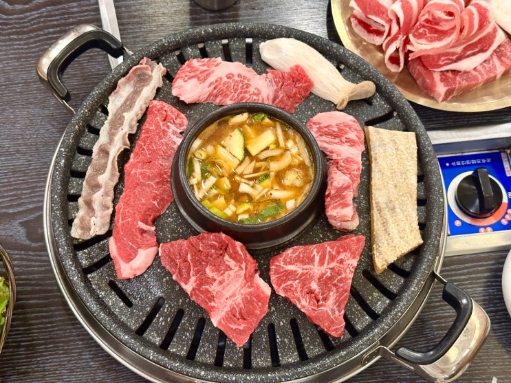  부천역 삼겹살 맛집 추천 단체모임 ️ 소사정육식당