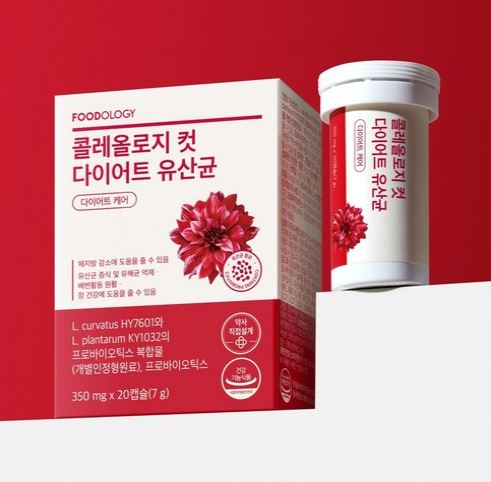  “정선희가 매일 챙기는 다이어트 유산균” 푸드올로지 콜레올로지 컷 – 체지방 케어 + 유산균 기능을 한 번에