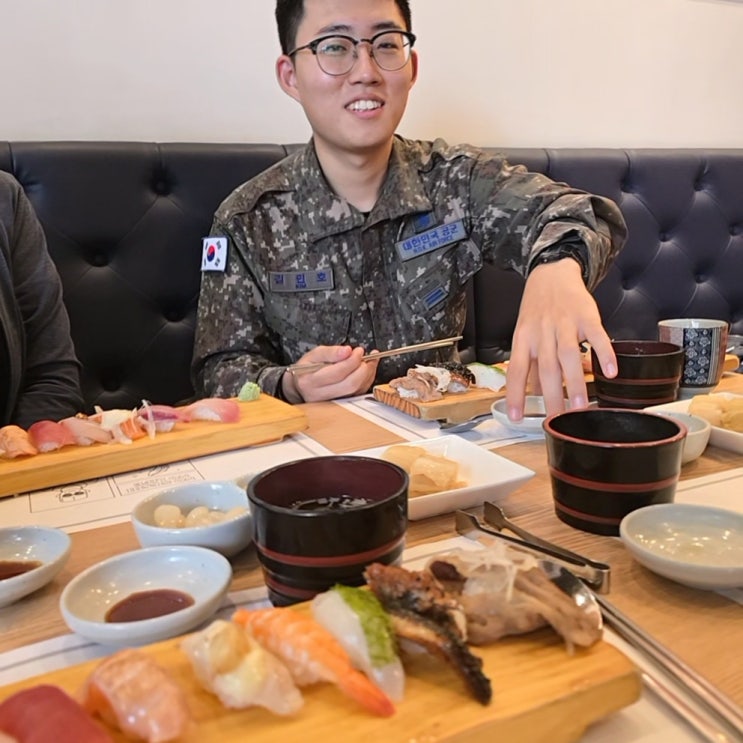  미노 자대 배치 이후 첫 외출