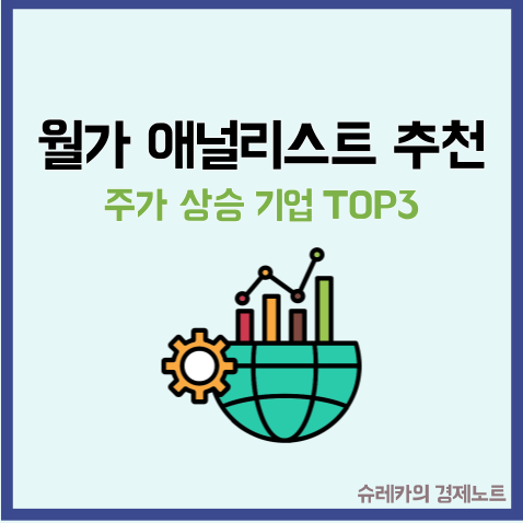  세계 최고의 월가 애널리스트가 추천한 매수 추천기업 TOP3