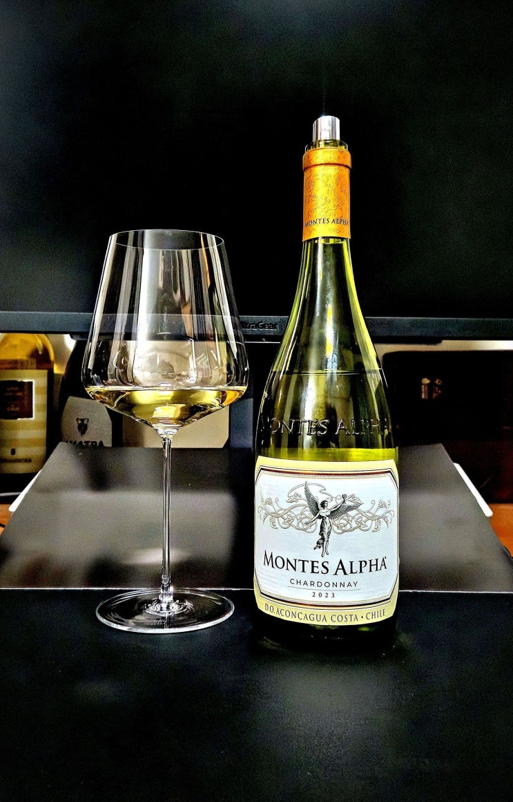 [화이트] 몬테스 알파 샤도네이 2023 Montes Alpha Chardonnay 2023 칠레 샤르도네 화이트 와인 리뷰