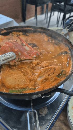 태안 안면도 맛집 꽂지해수욕장 근처 꽃게집시골밥상