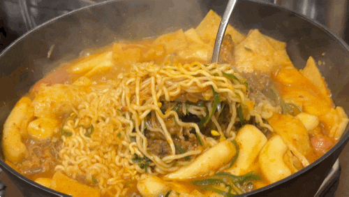  어제 저녁 천안 신부동 내돈내산 즉석차돌떡볶이 맛집 밀실떡볶이