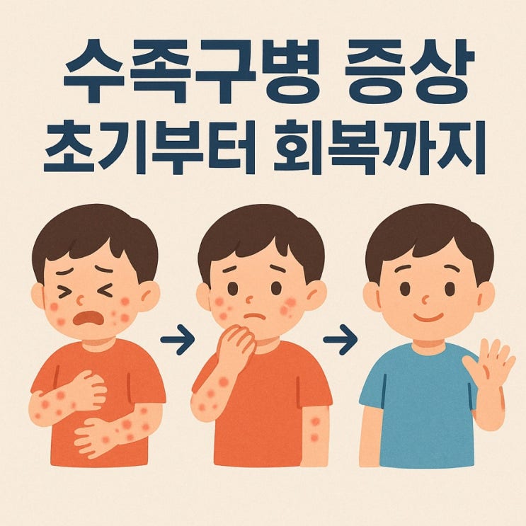  수족구병(Hand Foot Mouth Disease) 증상 초기부터 회복까지!