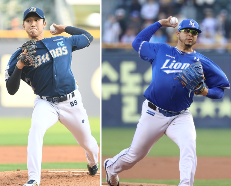 및 <b>와일드카드</b> 결정전 1차전 삼성라이온즈 후라도 VS <b>NC</b>... 