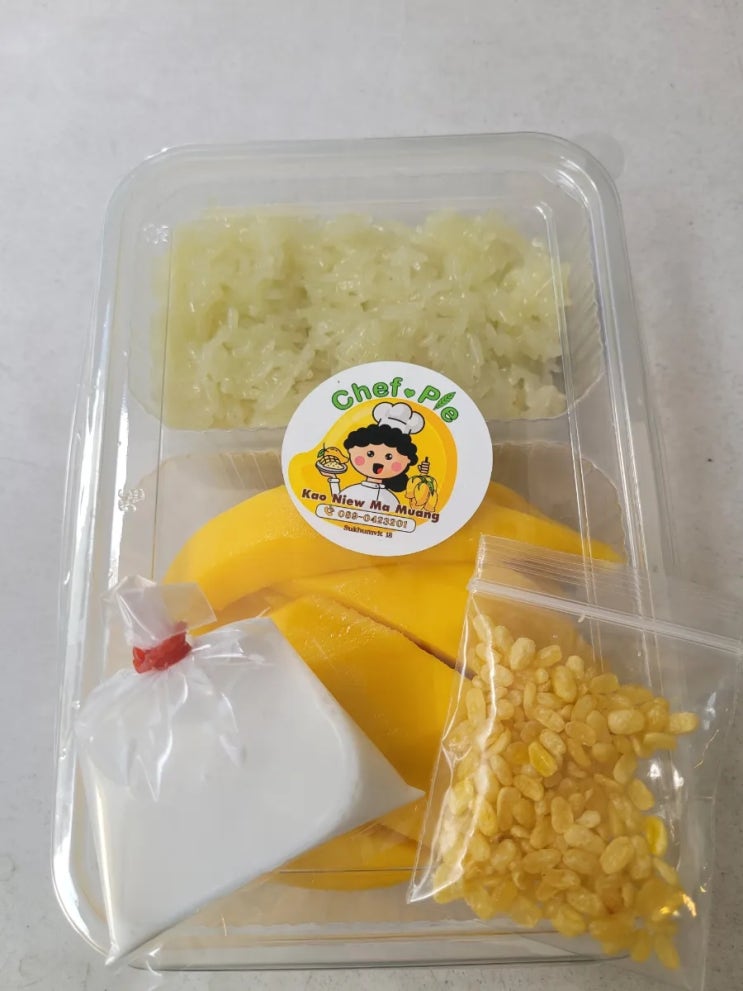 [태국 방콕여행] 아속역 맛집 망고스티키라이스 존맛 chef ple, 망스라 먹는법 (또또간집)