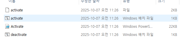 Python 가상환경 설정 [Conda 사용 X]