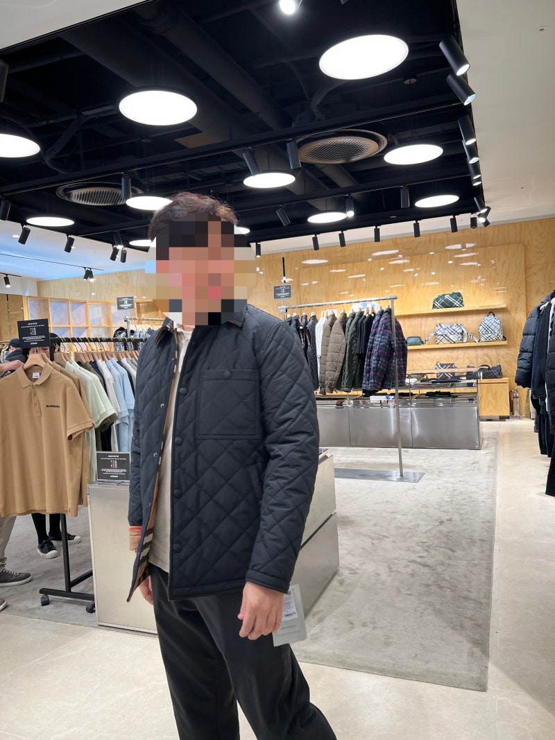 롯데프리미엄아울렛 동부산점/ 버버리 남자패딩/ 버버리 남자 자켓 추천 구매후기