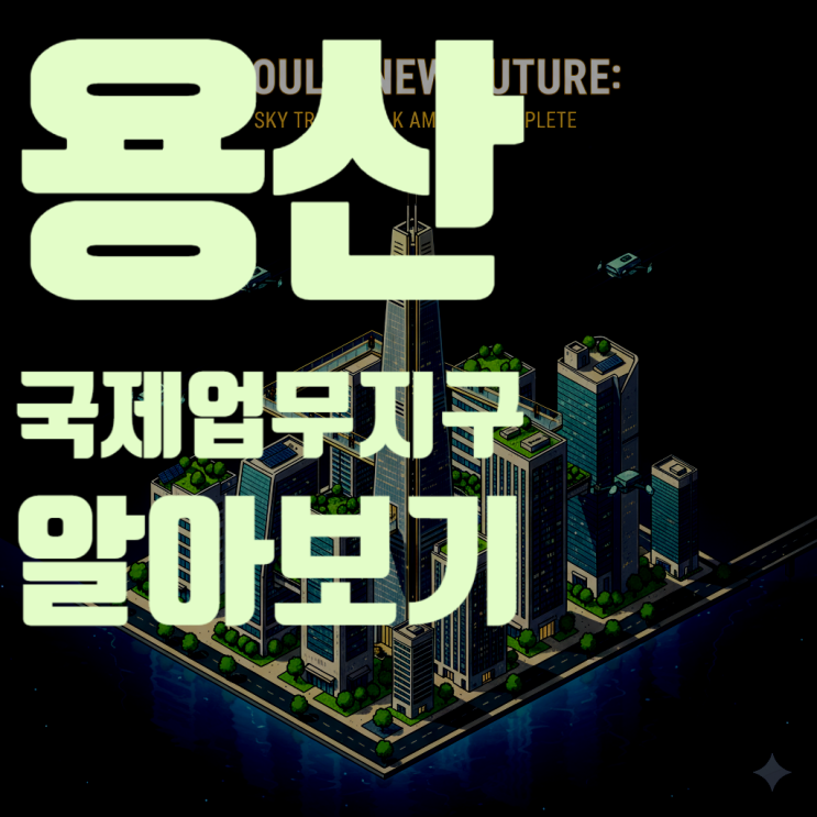  서울의 심장이 다시 뛴다: 3기 신도시급 파급력, 용산국제업무지구 개발의 모든 것 (2025년 최신 심층 분석 Ver.)