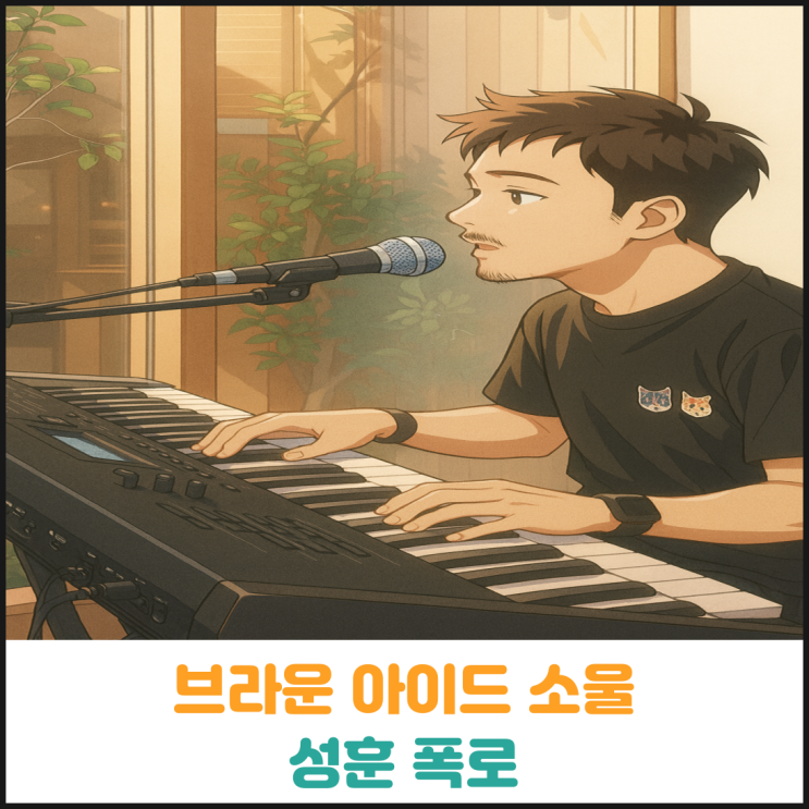  브라운 아이드 소울 성훈 폭로