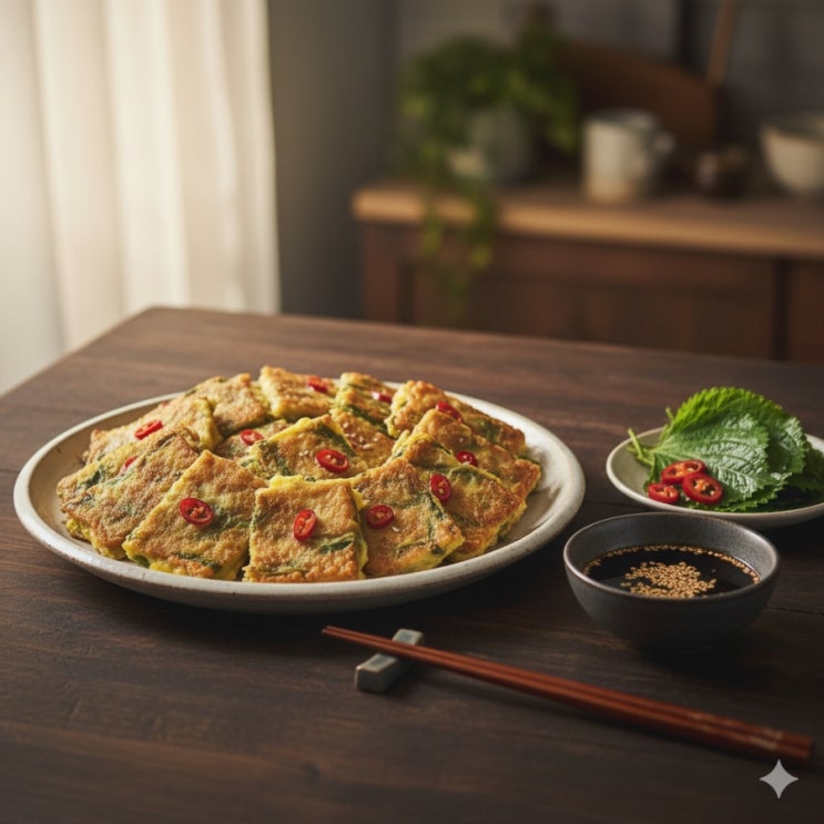  육전 NONO 깻잎 향 솔솔~ 초간단 어묵 깻잎 전 레시피