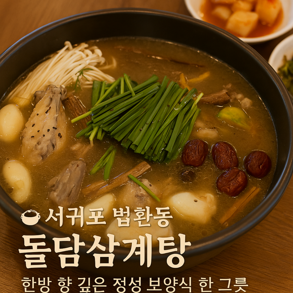 돌담 삼계탕 사진 1