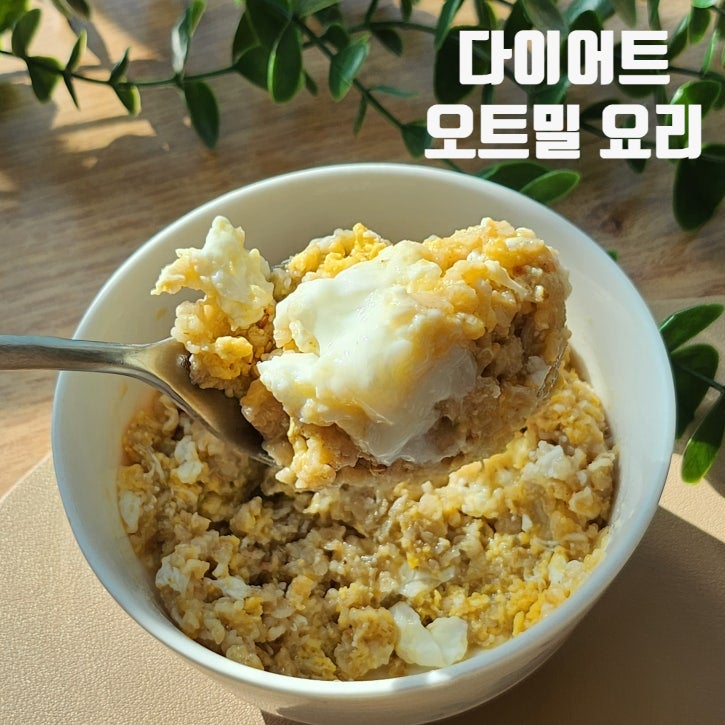  추석 끝 다이어트 시작! 맛있는 다이어트 오트밀 요리 Best 5