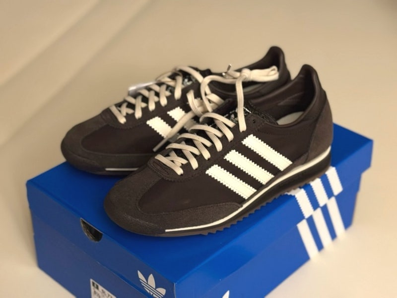 [Adidas/SL 72 OG] - 아디다스 가을 운동화 추천, 브라운 235 후기