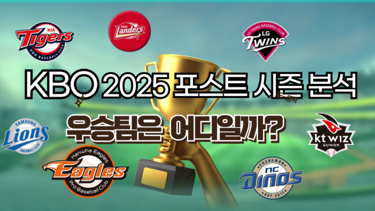 KBO 포스트시즌 완벽정리 <b>준플레이오프</b> <b>삼성</b> 진출!!
