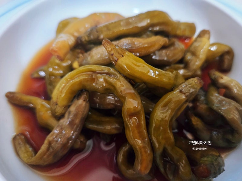 고추장아찌담그는법 고추장아찌 레시피 만들기 간장
