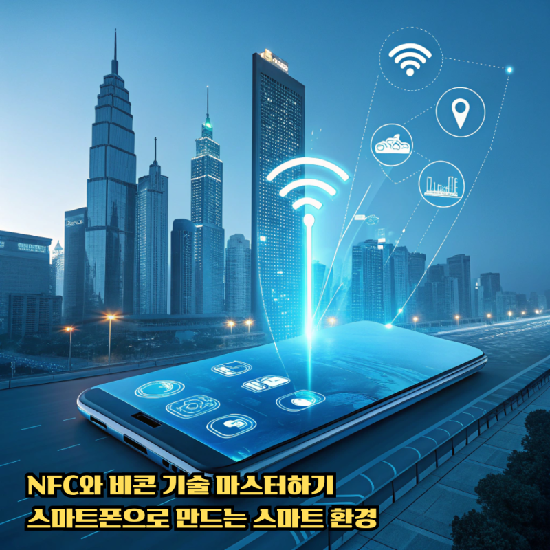 NFC와 비콘 기술 마스터하기: 스마트폰으로 만드는 스마트 환경