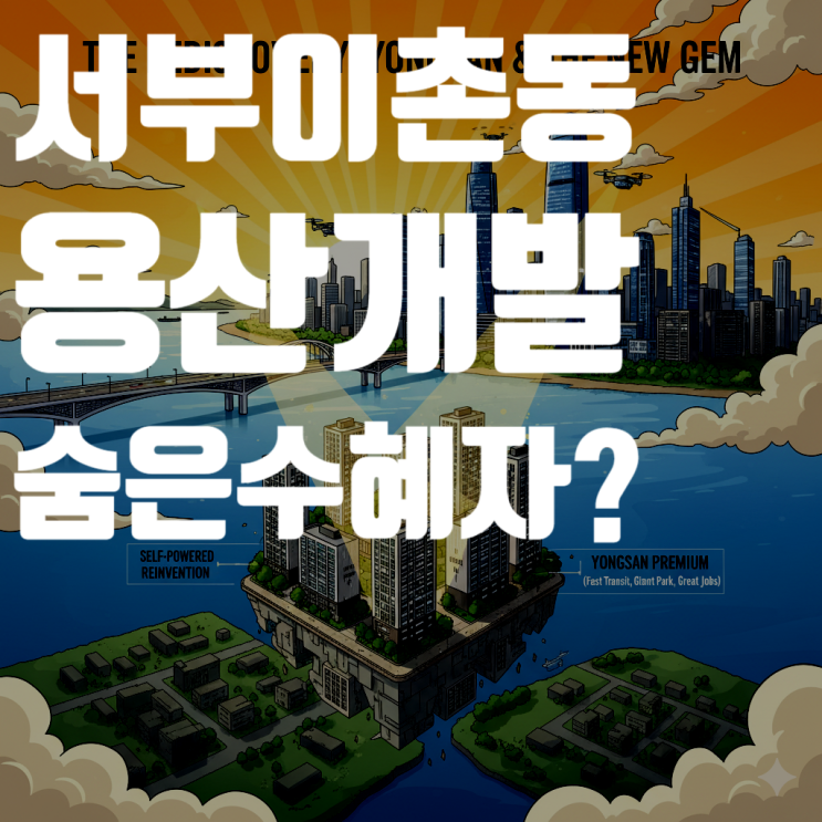 서부이촌동, 용산 개발의 숨은 수혜지 될까?