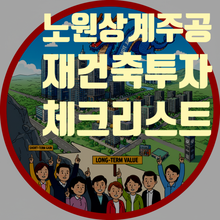  노원구 상계주공, 재건축 대장주의 귀환: 당신의 투자 체크리스트는 안녕하십니까?