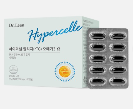  [네이버 단독 100일분] 닥터린 송중기 하이퍼셀 알티지(rTG) 오메가3 알파 100캡슐, 1개