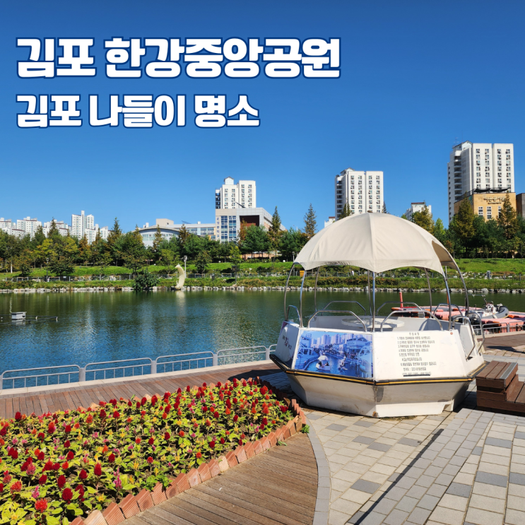  김포 한강 중앙공원 산책 서울 근교 경기도 주말 나들이 가볼만한 곳