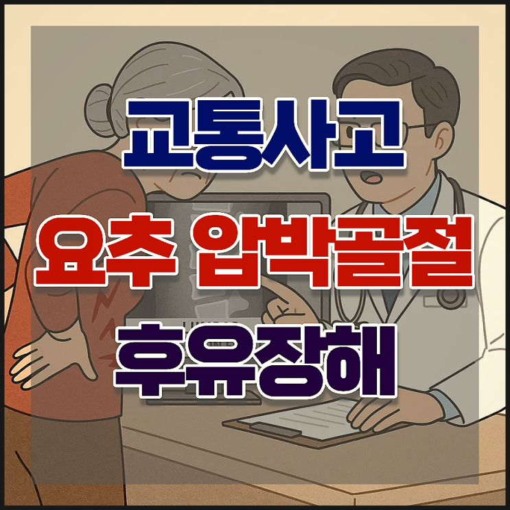  교통사고 후 요추 압박골절, 후유장해 인정 기준