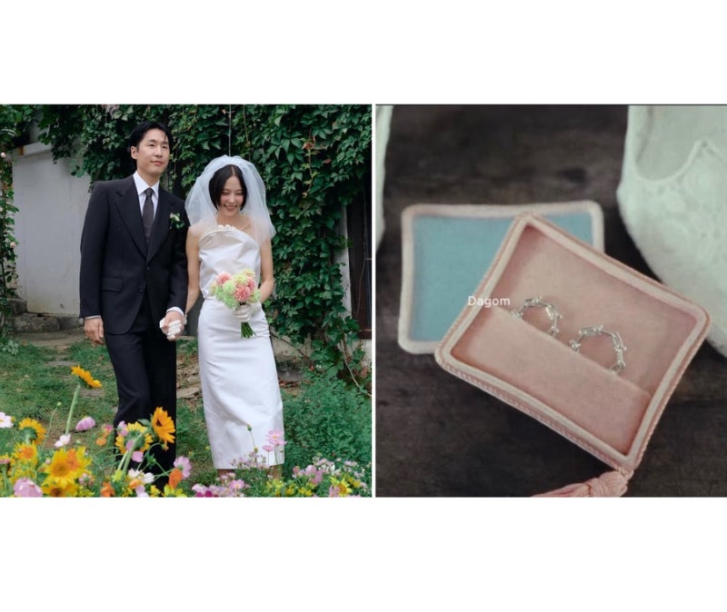 마이큐❤️김나영 웨딩링, 웨딩반지, 티파니앤코 결혼반지 커플링 브랜드 어디꺼!