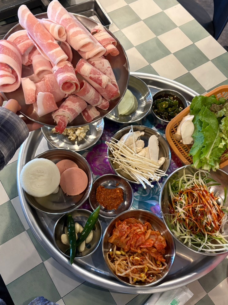  춘천 강원대 맛집, 효자동 고기 무한리필 엉터리 무한대패 춘천점