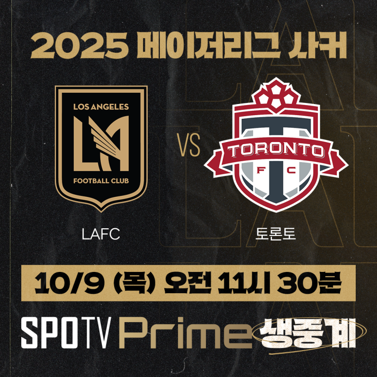 [MLS 프리뷰] <b>LAFC</b> vs <b>토론토</b> FC: <b>손흥민</b> 없는 <b>손흥민</b> 팀