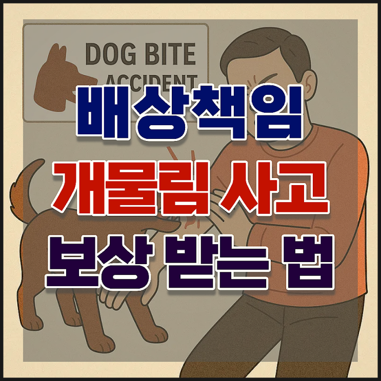  반려견 개물림 사고, 보상받을 수 있을까?