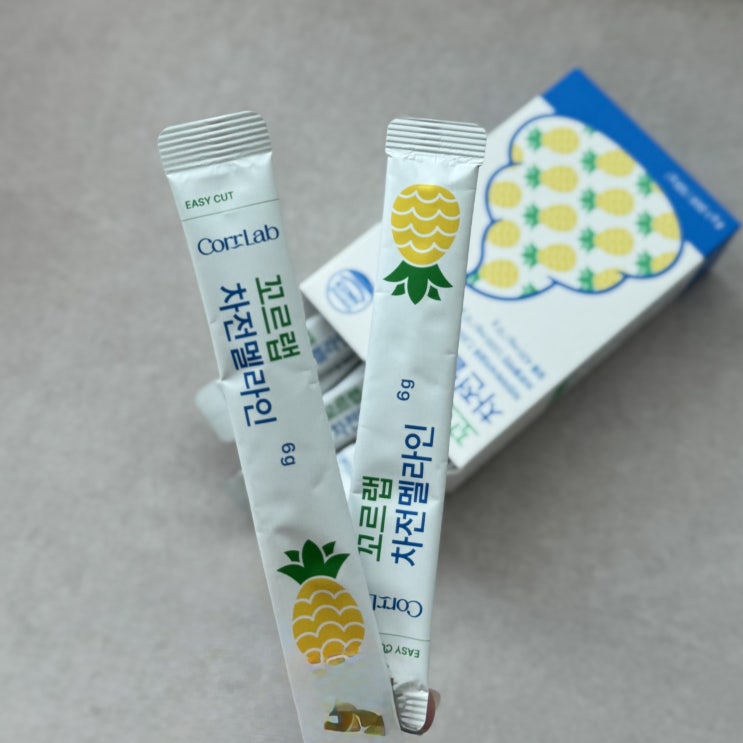  붓기 잡는 식이섬유, 꼬르랩 차전멜라인 후기