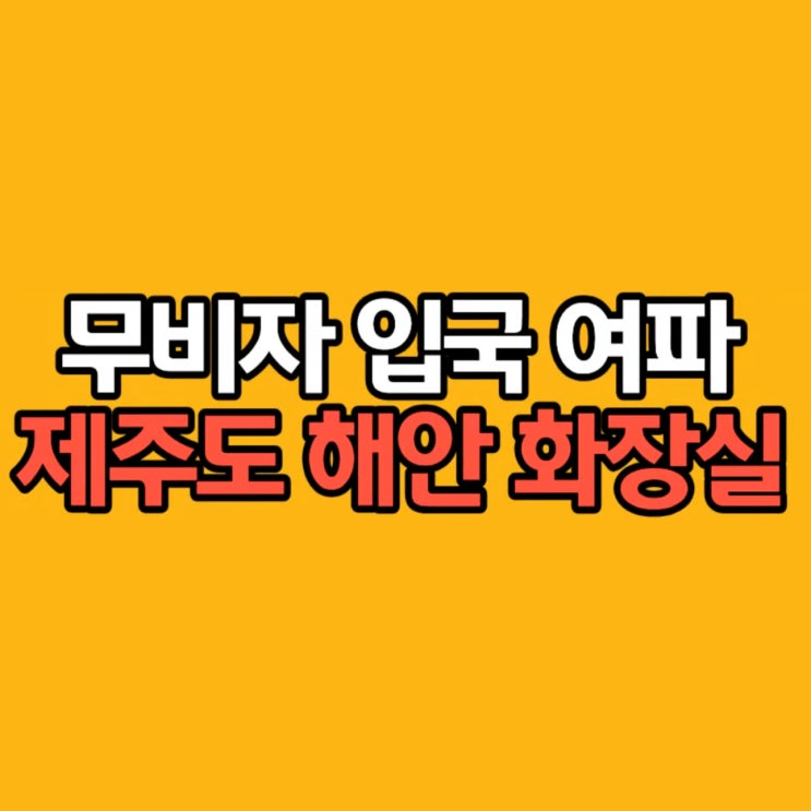  제주도 무비자 중국인, 제주 관광 민폐 논란