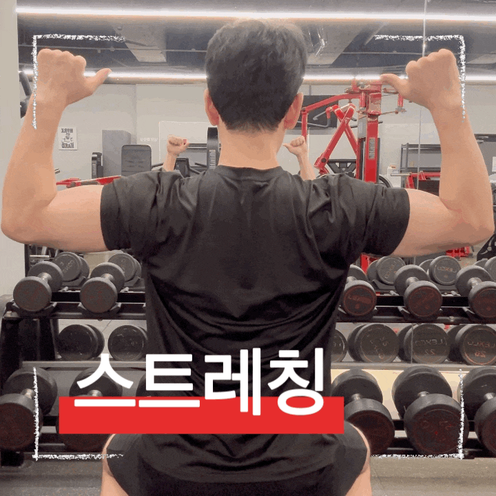  상체운동 전 부상예방 필수 어깨 가동성 스트레칭 방법